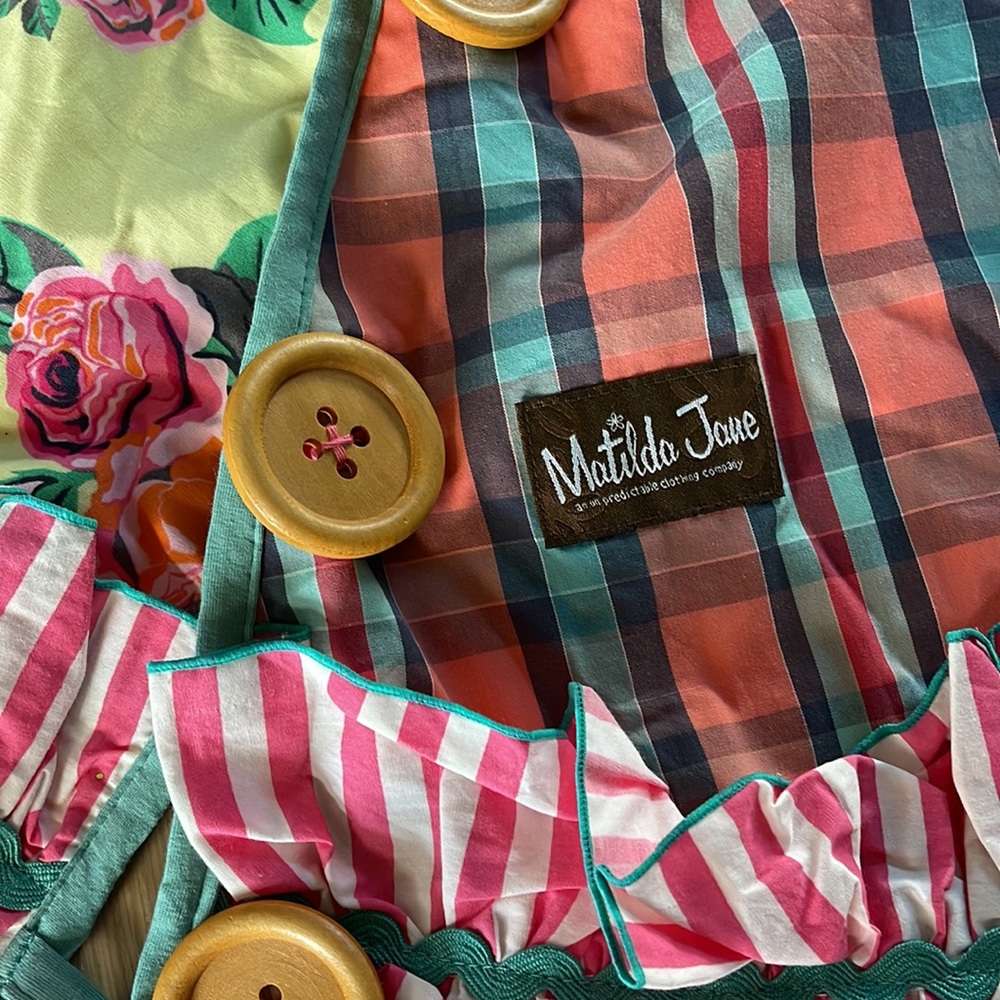 New Matilda Jane patchwork detailed Christmas tree skirt - Picture 2 of 2